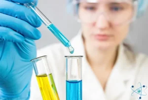 reação química